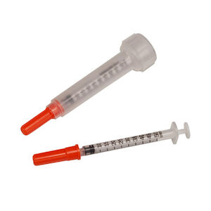 SYRINGE 1/2CC 28G X 1/2 100/BX